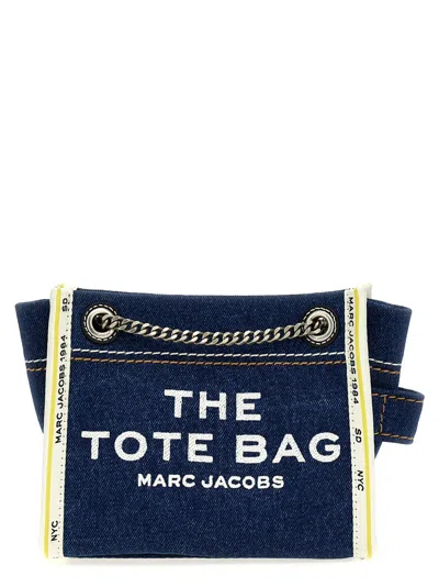 MARC JACOBS MARC JACOBS 'THE DENIM CHAIN CROSSBODY TOTE' CROSSBODY BAG