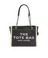 Marc Jacobs The Denim Chain Medium Tote Bag In Black