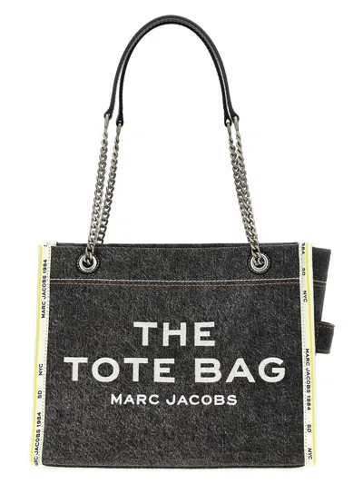 Marc Jacobs 'the Denim Chain Medium Tote' Shoulder Bag