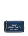 Marc Jacobs The Denim Chain Dark Wash Mini Cross-body Bag In Dark Wash