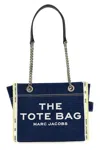 Marc Jacobs The Denim Chain Small Tote Bag Dark Wash