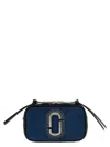 Marc Jacobs The Denim Chain Snapshot Crossbody Bags Blue