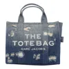 Marc Jacobs The Denim Medium Rip And Repair Tote Bag