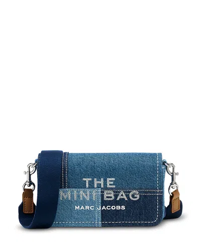 Marc Jacobs The Denim Mini Bag In Blue