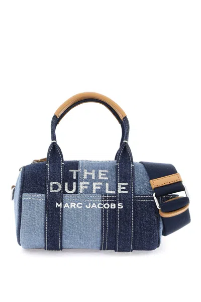 Marc Jacobs The Mini Duffle Denim Bag In Blue