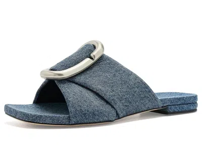 Marc Jacobs The Denim Pop J Marc Sandals Women's Sandals Medium Wash Indigo: Eu 41 (us Women's 11) M In Blue