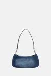 Marc Jacobs Shoulder Bag Star Studs Chain Strap In Blue