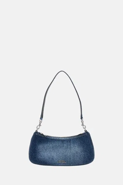 Marc Jacobs The Denim Shoulder Bag In Blue