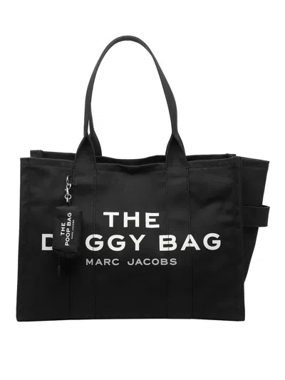 Marc Jacobs The Doggy Tote Bag In Black