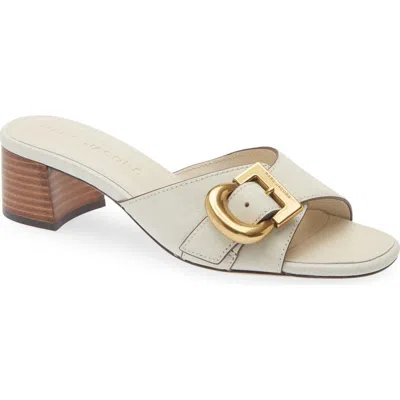 Marc Jacobs The Doll Buckle Slide Sandal In Neutral