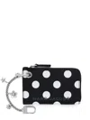 Marc Jacobs The Dots Chain-strap Bag Charm In Black