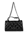 Marc Jacobs The Quilted Dual Convertible Shoulder Bag In Black