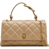 Marc Jacobs The Dual Chain Diamond Quilted Convertible Leather Shoulder Bag