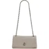 Marc Jacobs The Dual Chain Leather Wallet On A Chain In Cement