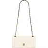 Marc Jacobs The Dual Chain Leather Wallet On A Chain In Beige