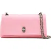 Marc Jacobs The Dual Logo Embossed Chain Wallet In Ribbon Pink