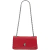 Marc Jacobs The Dual Chain Leather Wallet On A Chain In Siren