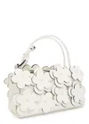 Marc Jacobs The Dual Chain Mini Appliquéd Shoulder Bag In White