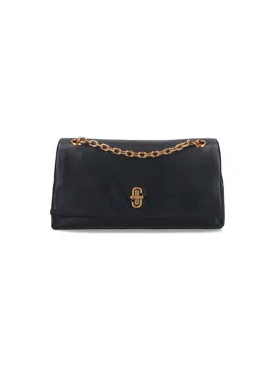 Marc Jacobs The Dual Chain Mini Bag In Black