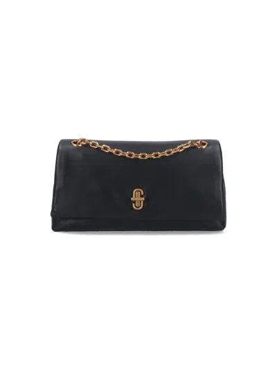 Marc Jacobs "the Dual Chain" Mini Bag In Black
