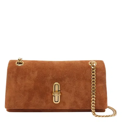Marc Jacobs The Dual Chain Mini Bag In Brown