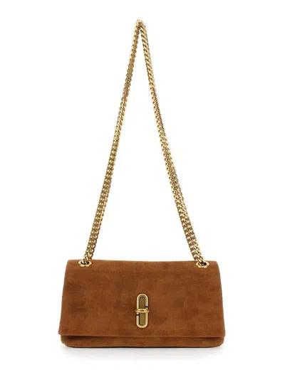 Marc Jacobs The Dual Chain Mini Bag In Brown