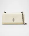 Marc Jacobs The Dual Chain Mini Bag In Cloud White