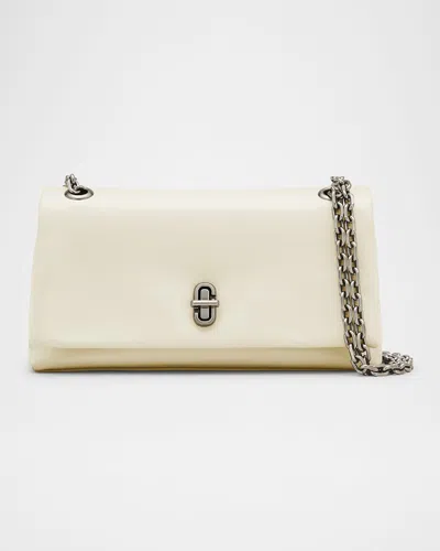 Marc Jacobs The Dual Chain Mini Bag In Cloud White