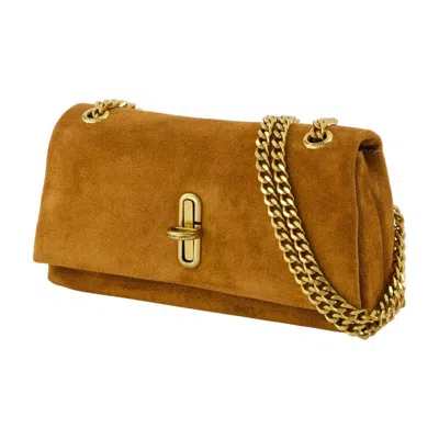 Marc Jacobs The Dual Chain Mini Crossbody In Brown