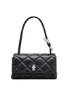 Marc Jacobs The Quilted Mini Dual Shoulder Bag Black In Black
