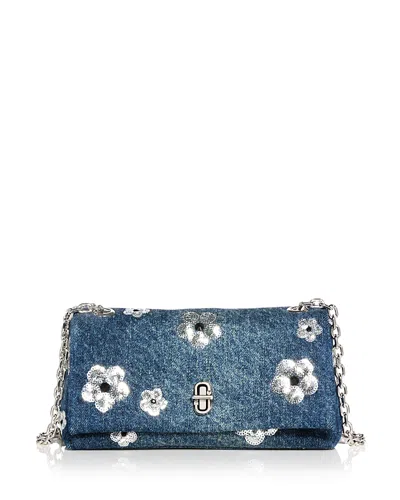 Marc Jacobs Dual Quilted Denim Shoulder Bag
