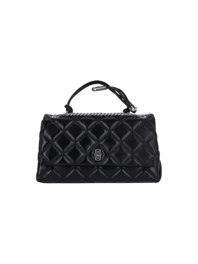 Marc Jacobs The Dual Chain Shoulder Bag In Black
