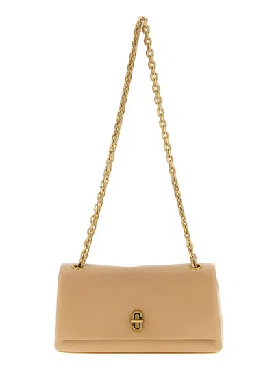 Marc Jacobs The Dual Chain Wallet Shoulder Bags Beige