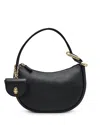 Marc Jacobs The Crescent Leather Shoulder Bag In Black