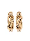 Marc Jacobs The Dual Hoop Earrings In Gold