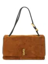 Marc Jacobs Buff Suede Shoulder Bag In Brown