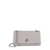 Marc Jacobs The Dual Wallet In Grey Leather In Gray