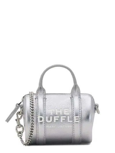 Marc Jacobs "the Duffle" Dwarf Shoulder Bag In Silver