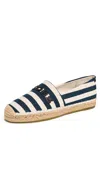 Marc Jacobs Espadrilles Jute Sole Round Toe Striped In Multi