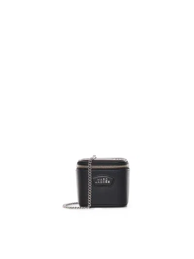 Marc Jacobs The Everyday Mini Vanity Bag In Leather In Black