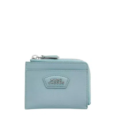 Marc Jacobs The Everyday Top Zip Wallet In Blue