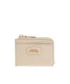 Marc Jacobs Everyday Top Zip Leather Wallet In Neutral