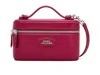 Marc Jacobs The Vanity Bag Pink Crossbody Bag With Removable Shoulder Strap And Logo Lettering On The Front In L In Pink