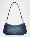 Marc Jacobs The Faded Denim Charm Shoulder Bag
