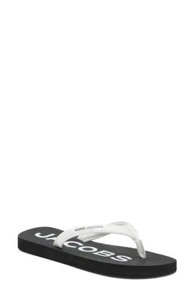 Marc Jacobs The Flip Flop In White