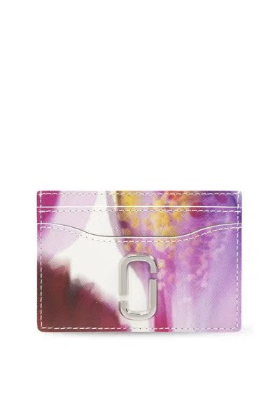 Marc Jacobs The Future Floral Utility Snapshot Cardholder In Multi