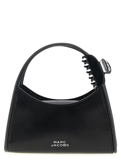 Marc Jacobs 'the Glam Claw Clip' Crossbody Bag In Black