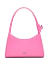 Marc Jacobs Glam Claw Clip Leather Shoulder Bag