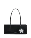 Marc Jacobs The Mirror Satchel Shoulder Bag In Black