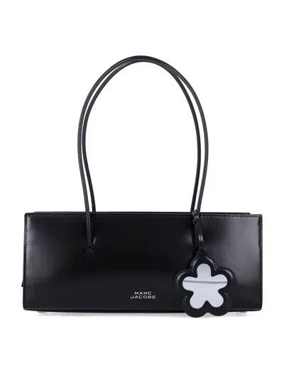 Marc Jacobs The Glam Mirror Satchel In Black